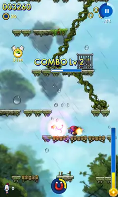 Sonic Jump Fever android App screenshot 0